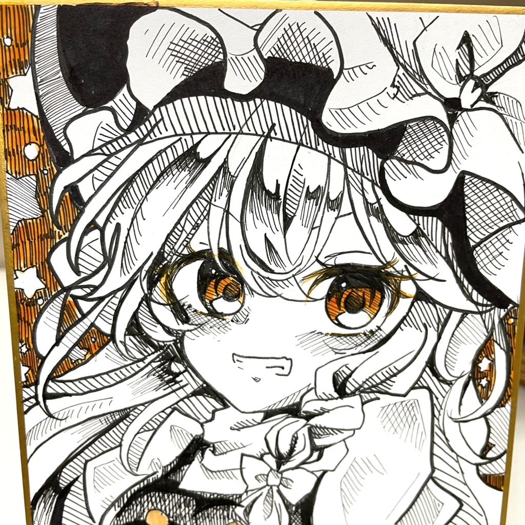 ☆sold☆手描きイラスト/東方/魔理沙 - その他