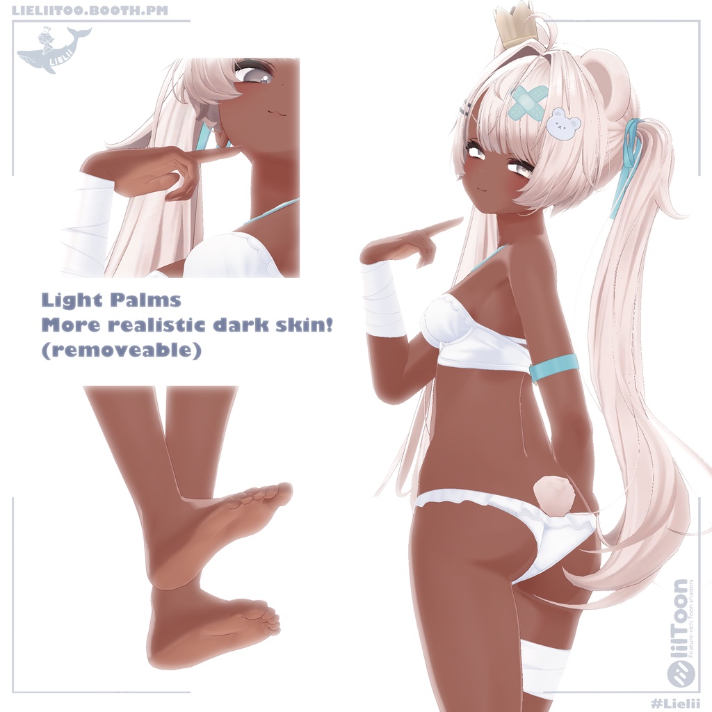 肌の質感 Natural Skin ~ ミルフィ Milfy V1.1