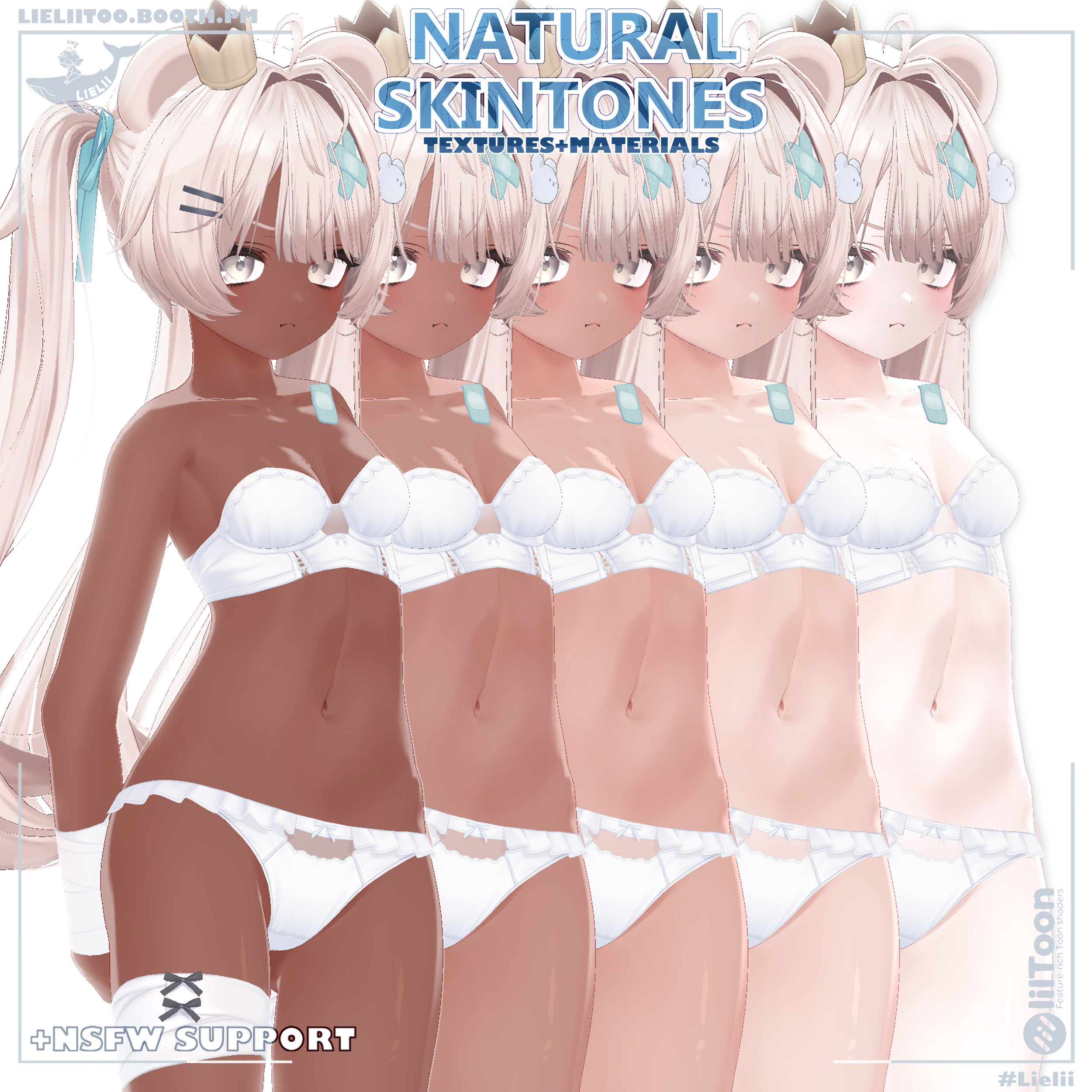 肌の質感 Natural Skin ~ ミルフィ Milfy V1.1