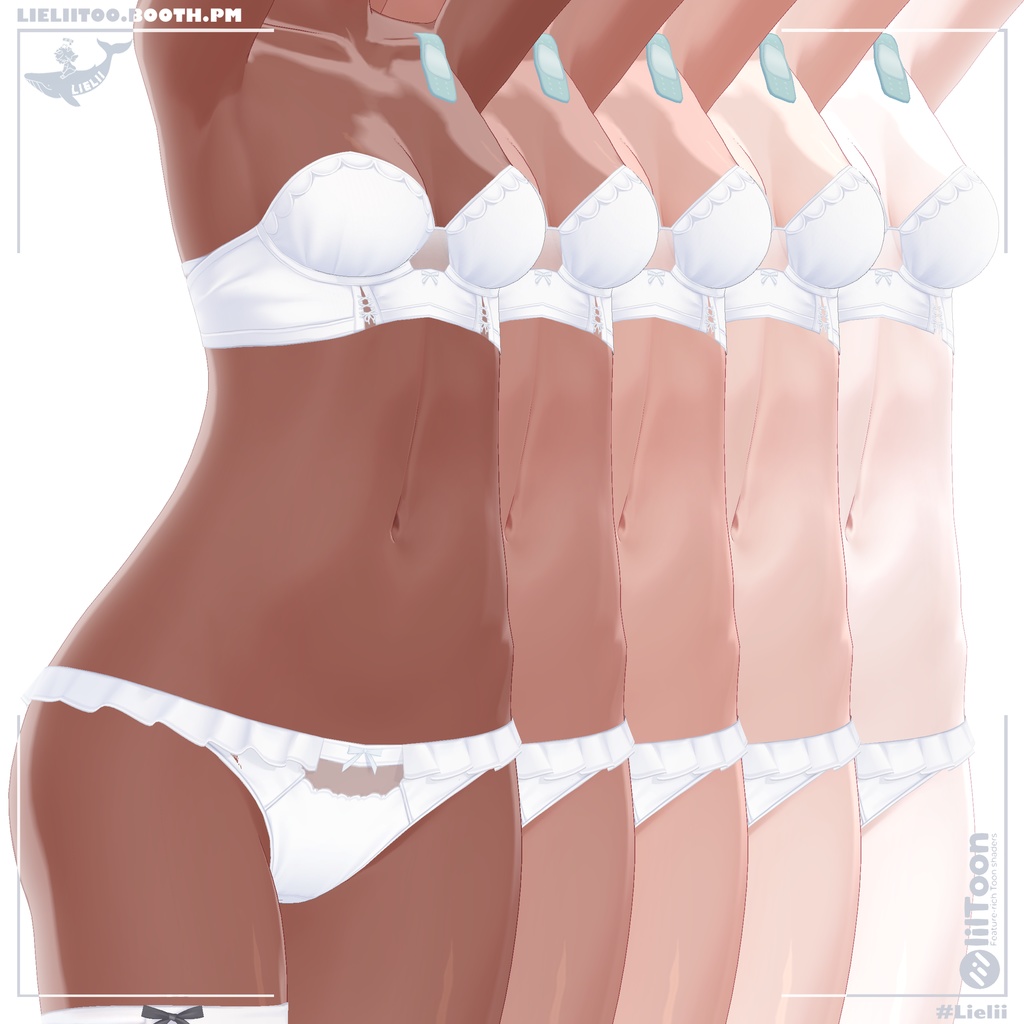 肌の質感 Natural Skin ~ ミルフィ Milfy V1.1