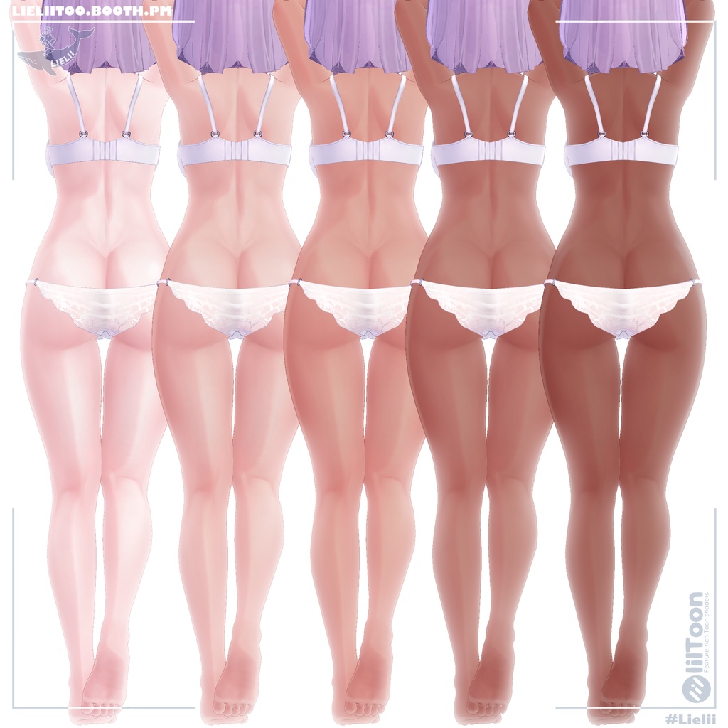 肌の質感 Natural Skin ~ 「萌」Moe v1.1