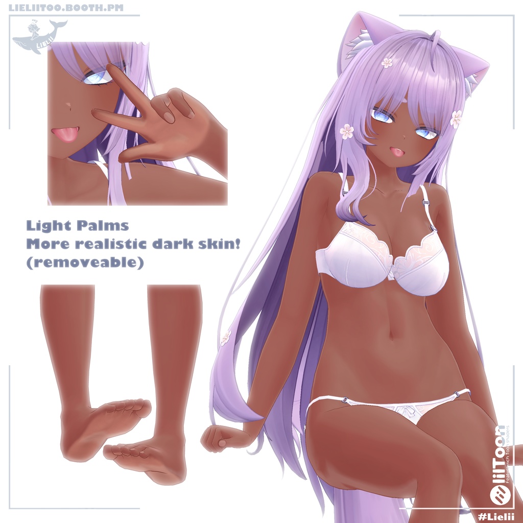 肌の質感 Natural Skin ~ 「萌」Moe v1.1