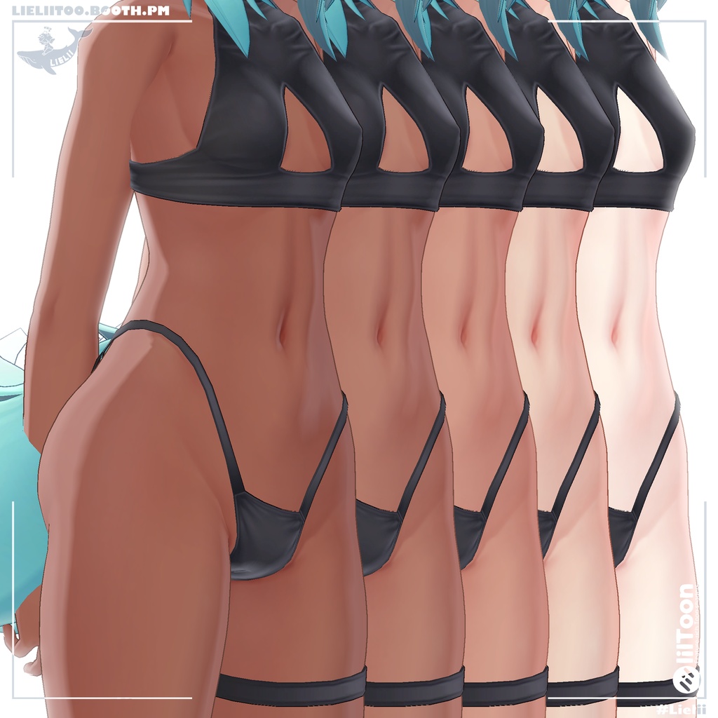 肌の質感 Natural Skin ~ 「竜胆」Rindo v1.1