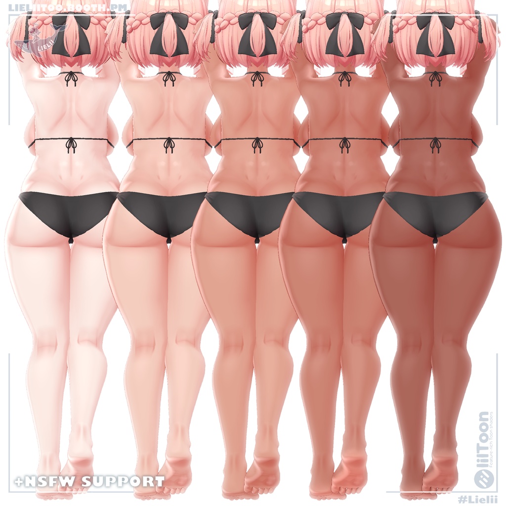 「ichigo~イチゴ」 ~ Natural Skin 肌の質感 + Tanlines 日焼け跡