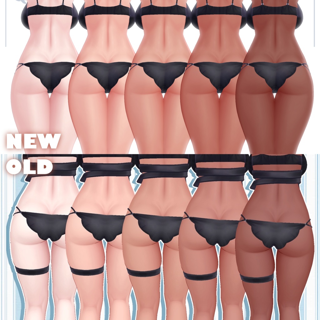 『Airi 愛莉』 ~ Natural Skin 肌の質感 + Tanlines 日焼け跡 V1.1