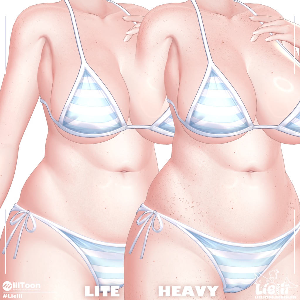 【Kumaly クマリ】 FULLBODY FRECKLES! 全身にそばかす