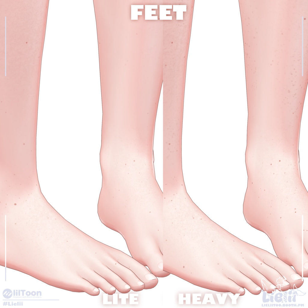 【Kumaly クマリ】 FULLBODY FRECKLES! 全身にそばかす