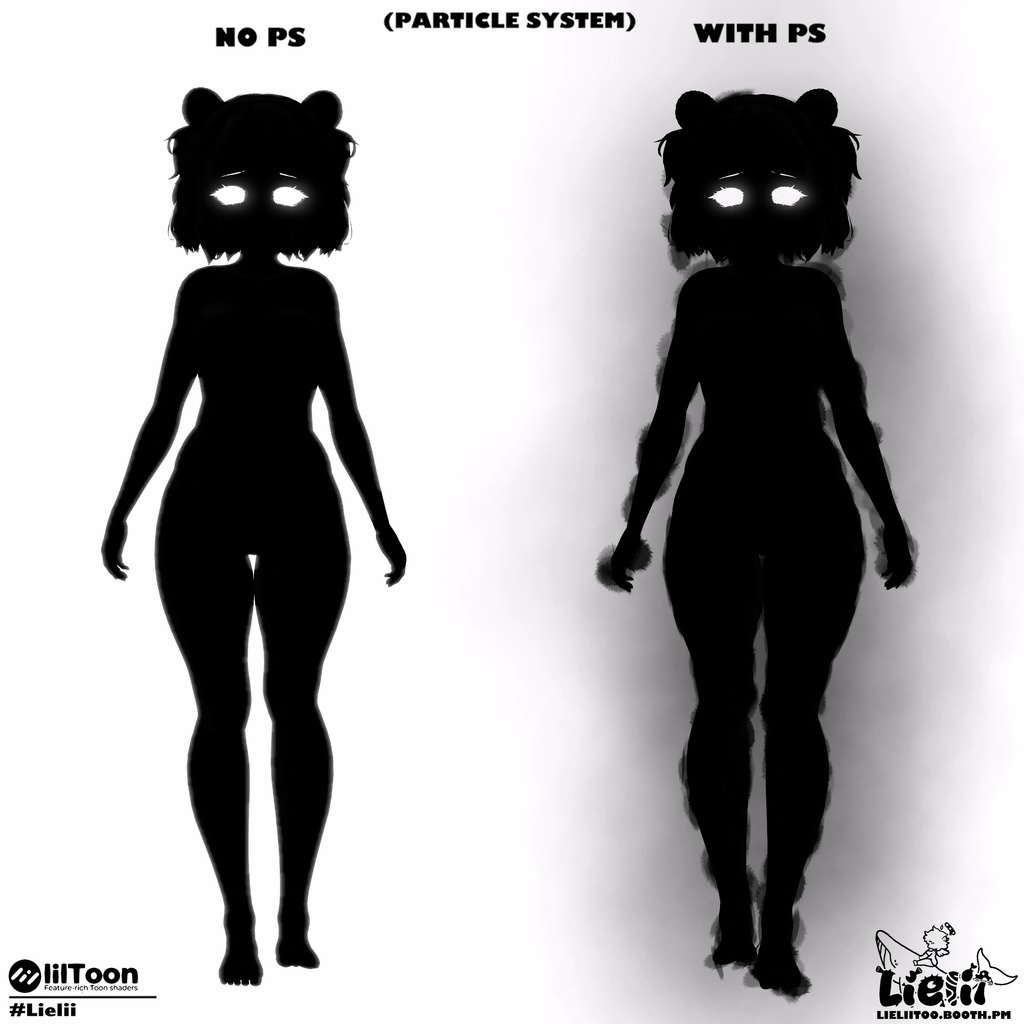 【Kumaly クマリ】👤 Shadow Entity 🖤 影の存在 【+Animation】