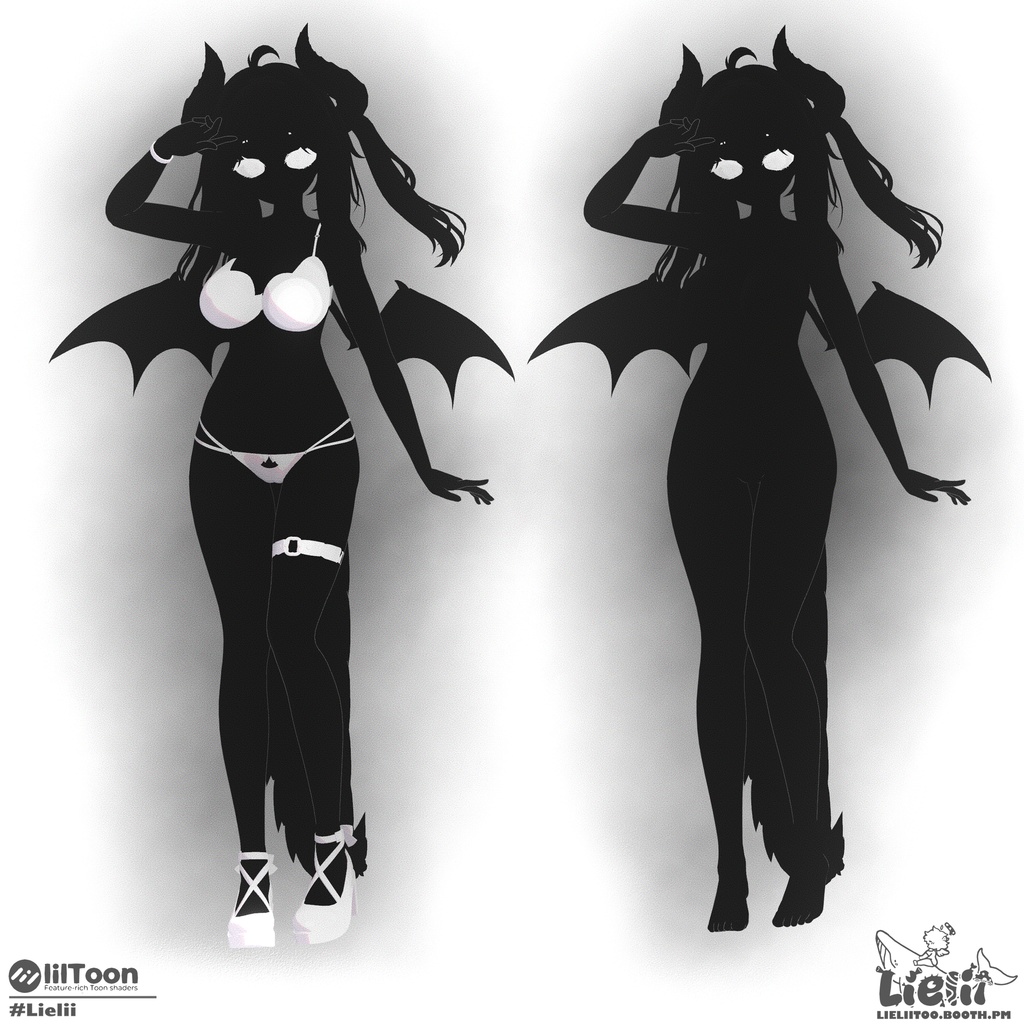 【Airi 愛莉】👤 Shadow Entity 🖤 影の存在 【+Animation】