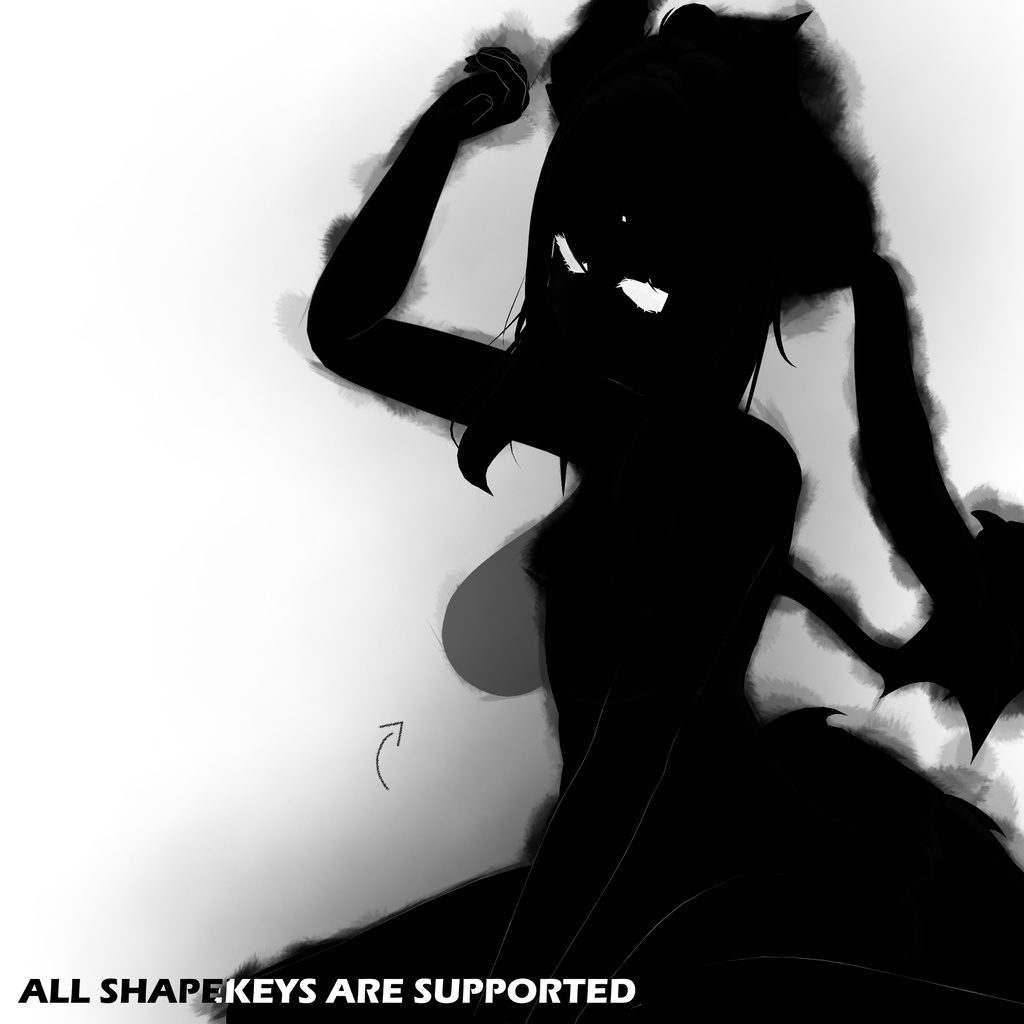 【Airi 愛莉】👤 Shadow Entity 🖤 影の存在 【+Animation】