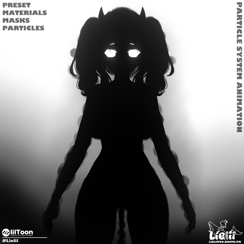 【Milltina ミルティナ】👤 Shadow Entity 🖤 影の存在 【+Animation】