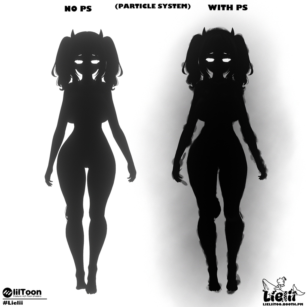 【Milltina ミルティナ】👤 Shadow Entity 🖤 影の存在 【+Animation】