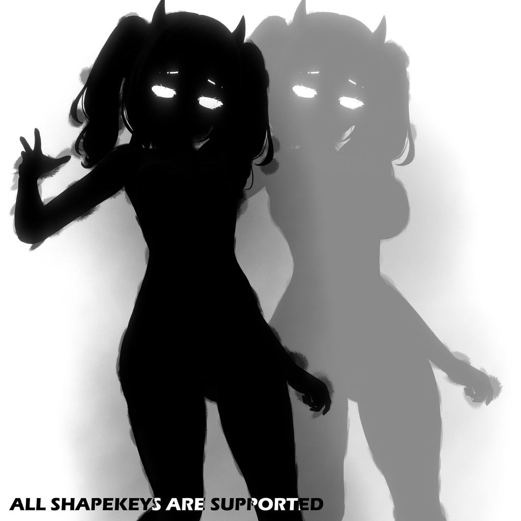 【Milltina ミルティナ】👤 Shadow Entity 🖤 影の存在 【+Animation】