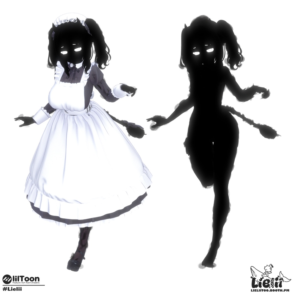 【Milltina ミルティナ】👤 Shadow Entity 🖤 影の存在 【+Animation】