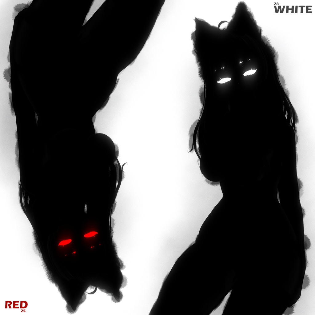 【ルミナLUMINA】👤 Shadow Entity 🖤 影の存在 【+Animation】