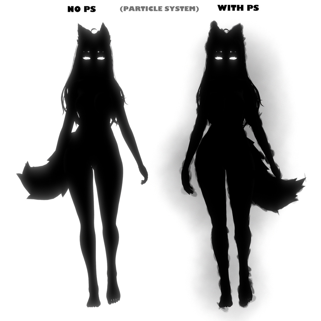 【ルミナLUMINA】👤 Shadow Entity 🖤 影の存在 【+Animation】