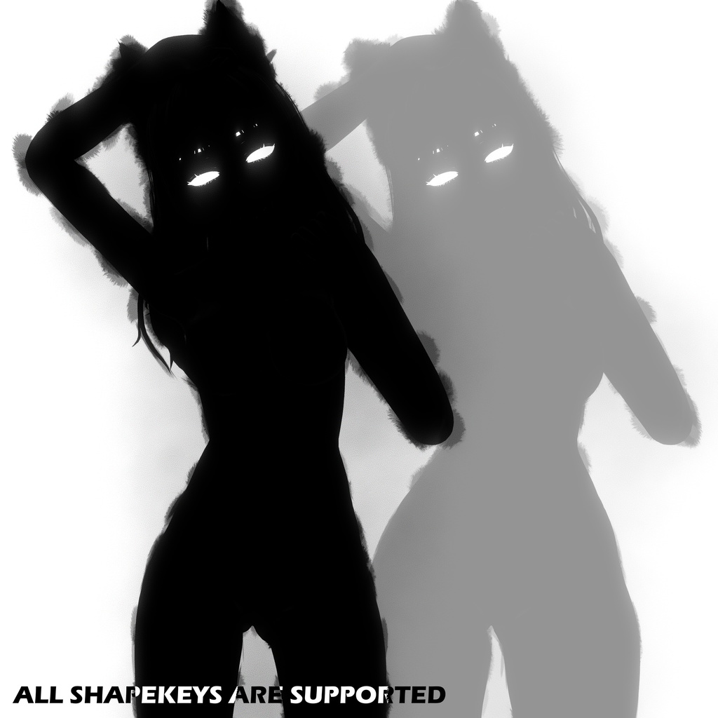 【ルミナLUMINA】👤 Shadow Entity 🖤 影の存在 【+Animation】