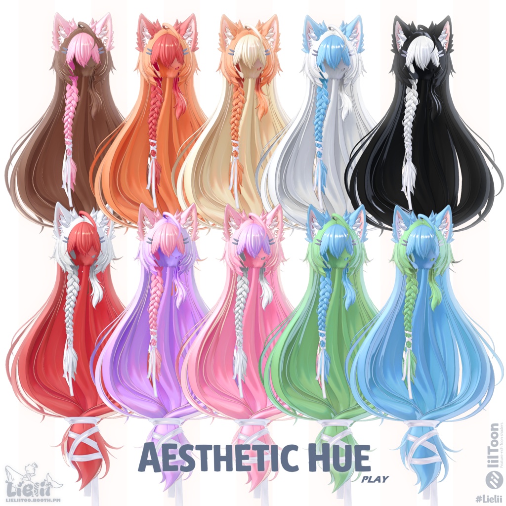 【Mayo まよ】 Skintones 肌の色 + Tanlines 日焼け跡 + Aesthetic hue