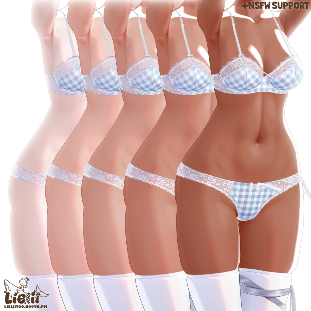 【Mayo まよ】 Skintones 肌の色 + Tanlines 日焼け跡 + Aesthetic hue