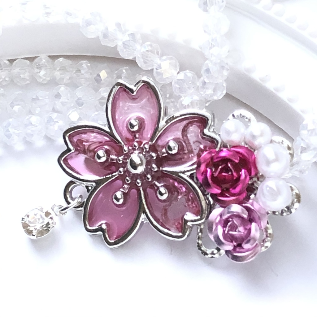 【全9種】恋い焦がれた桜のブローチ