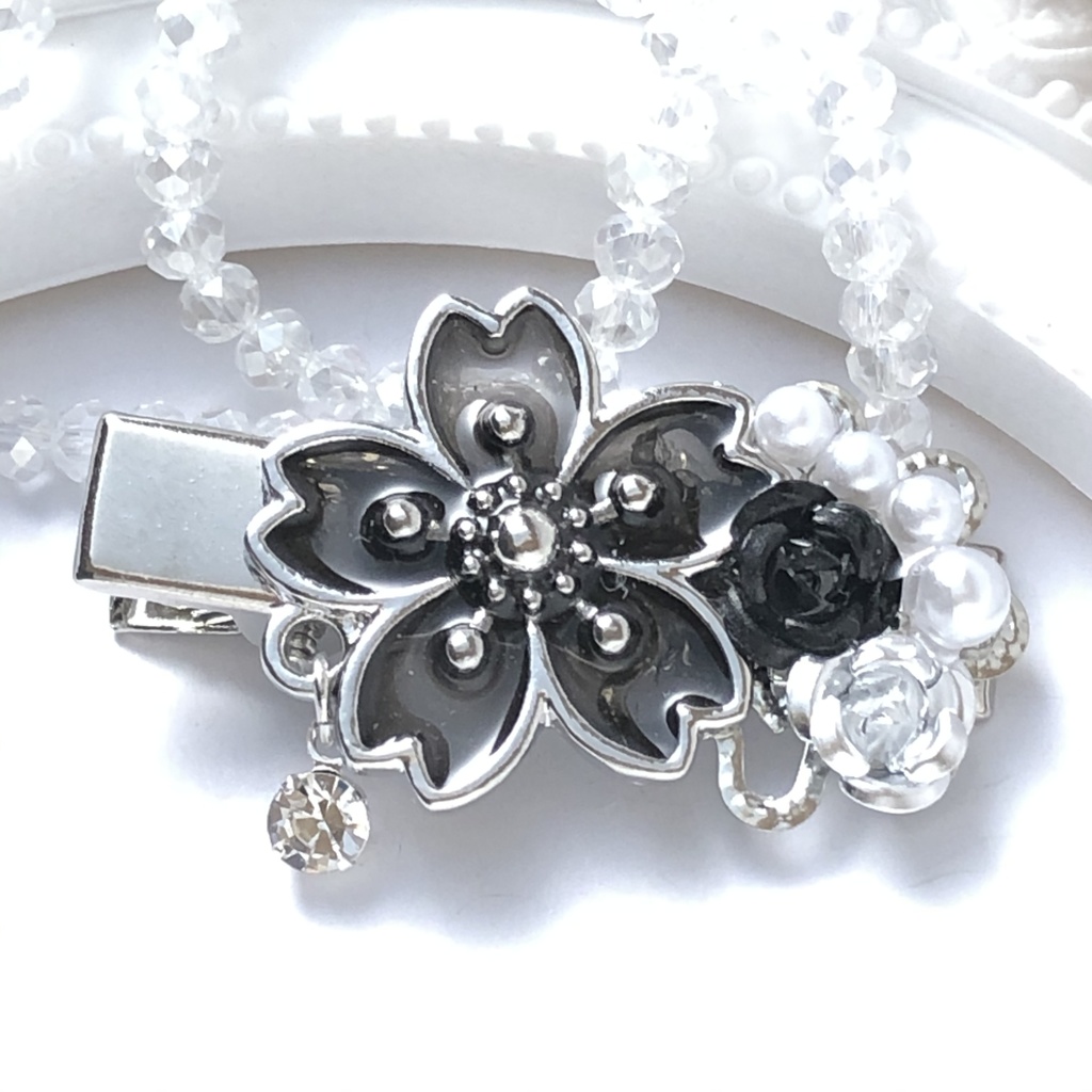 【全9色】恋い焦がれた桜のヘアクリップ