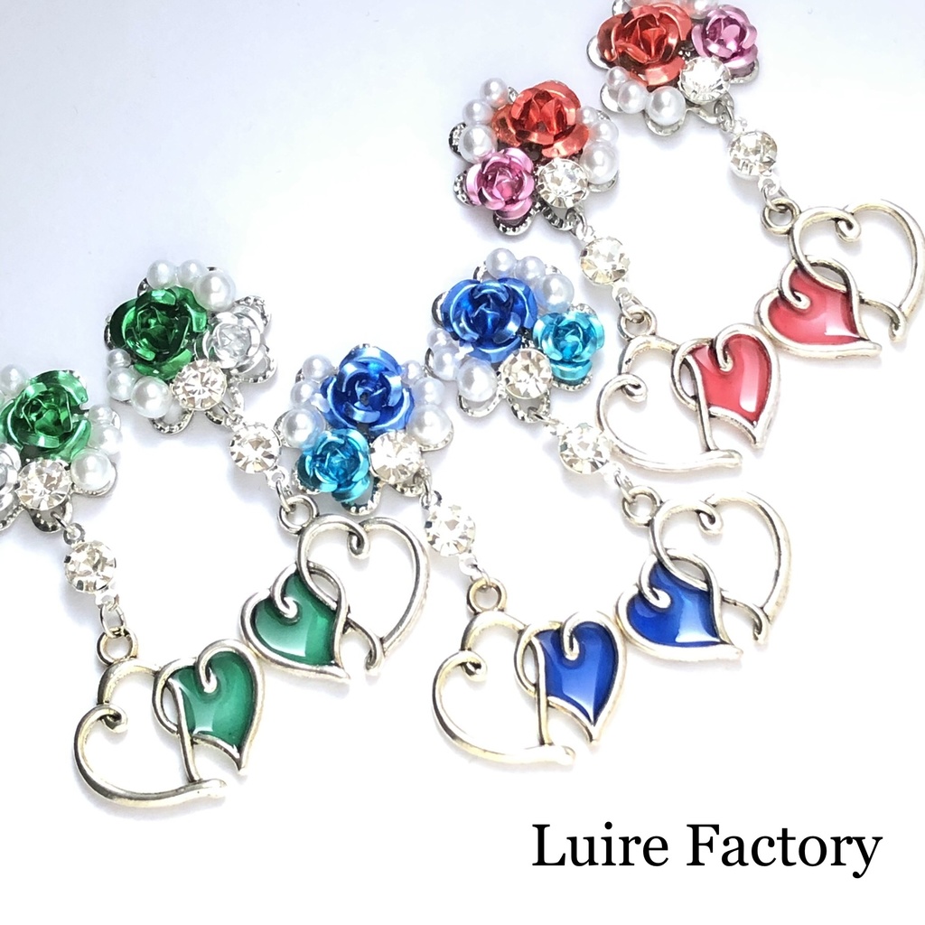 片恋と青の箱庭ピアス