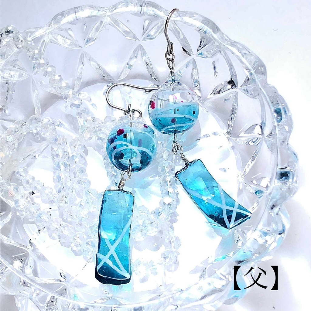 【ゲゲゲの謎】ヨーヨーの風鈴ピアス