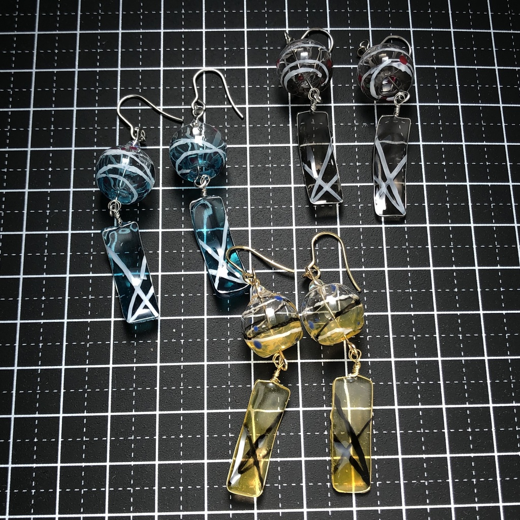 【ゲゲゲの謎】ヨーヨーの風鈴ピアス