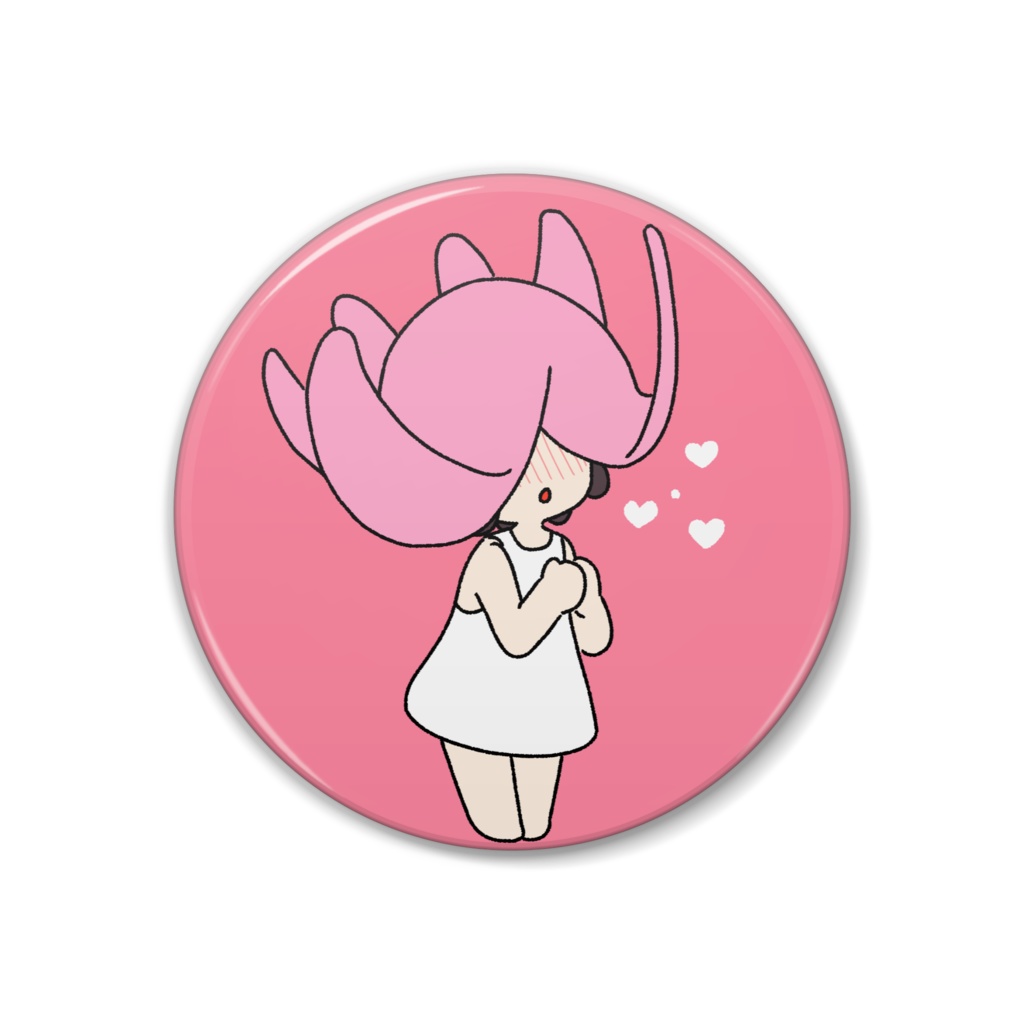 缶バッジ38mm - カタクリ01