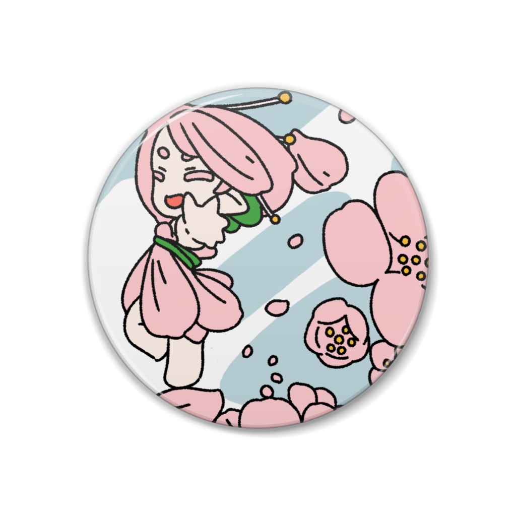 缶バッジ38mm - サクラ01