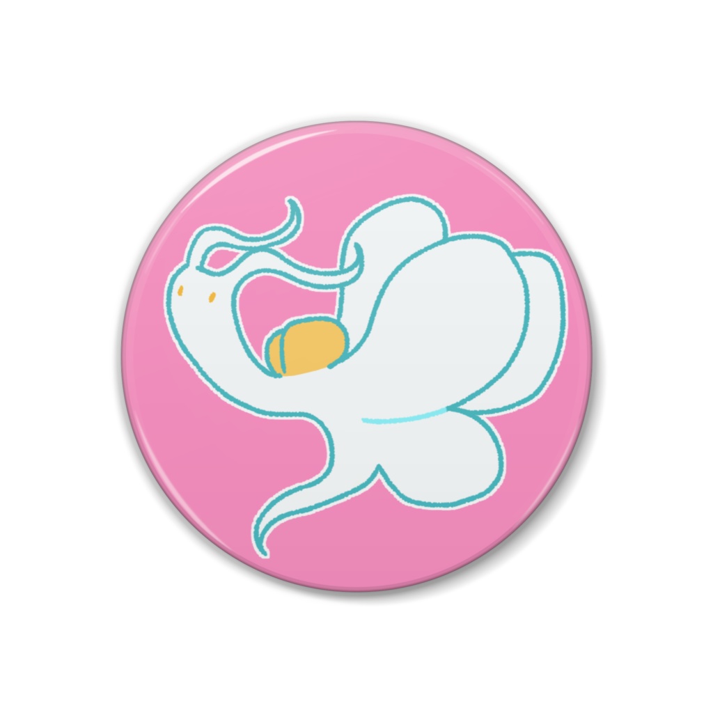 缶バッジ３８ｍｍ - コチョウラン０１