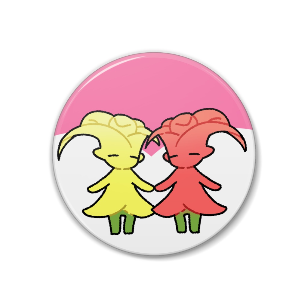 缶バッジ３８ｍｍ - グズマニア０１