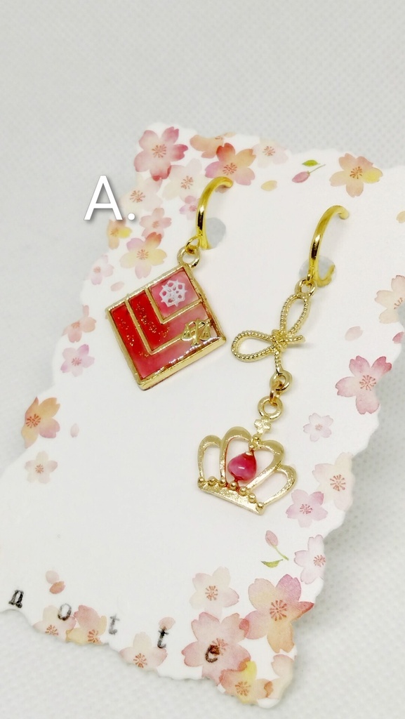 【🌈🕒】アンジュ・カトリーナ　イメージイヤリング