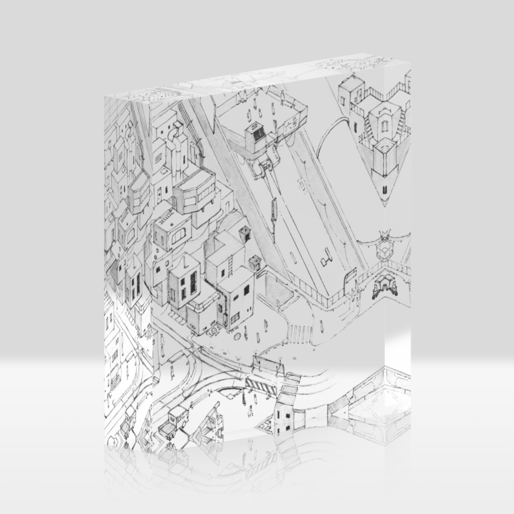 【アクリルブロック】三区街リフト前