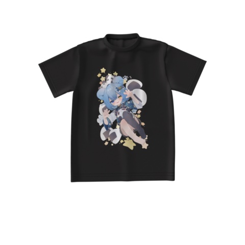 【熊猫るき生誕祭2025】ビックTしゃつ黒