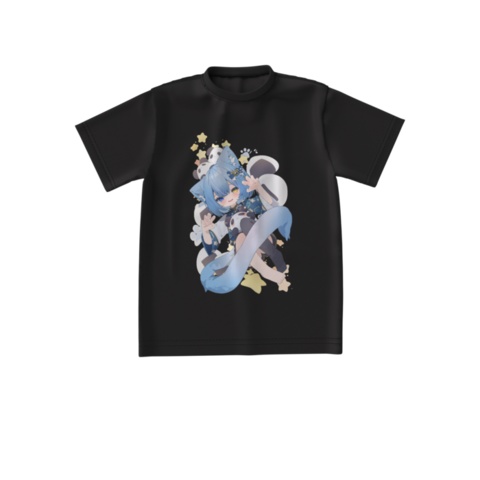 【熊猫るき生誕祭2025】ビックTしゃつ黒