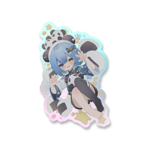 【熊猫るき生誕祭2025】君といつも一緒キラキラステッカー