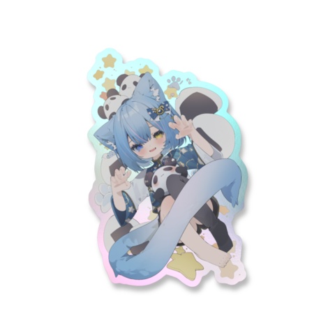 【熊猫るき生誕祭2025】君といつも一緒キラキラステッカー