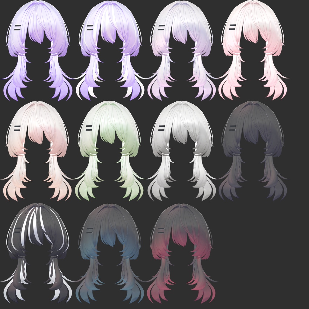 50%off~5/13まで【4アバター対応】kurage hair