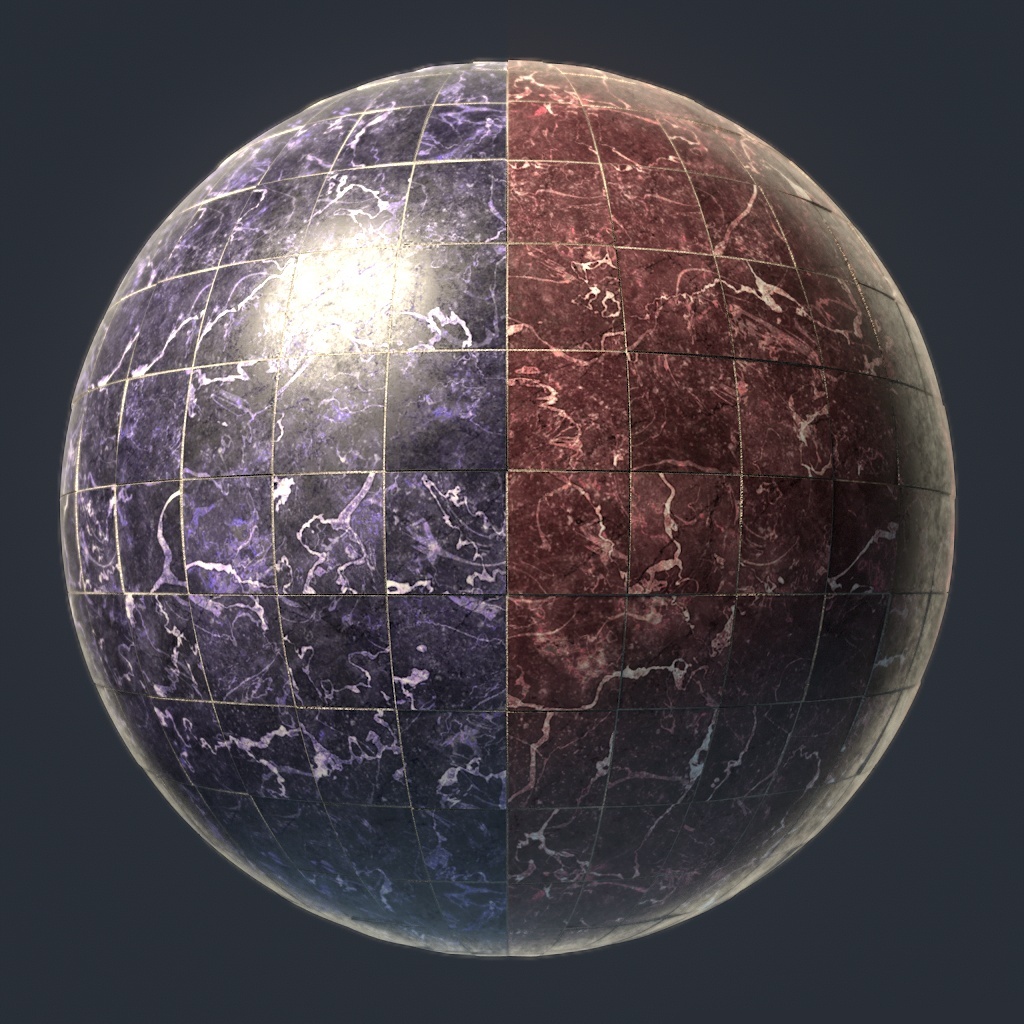 大理石のテクスチャ7種類パック