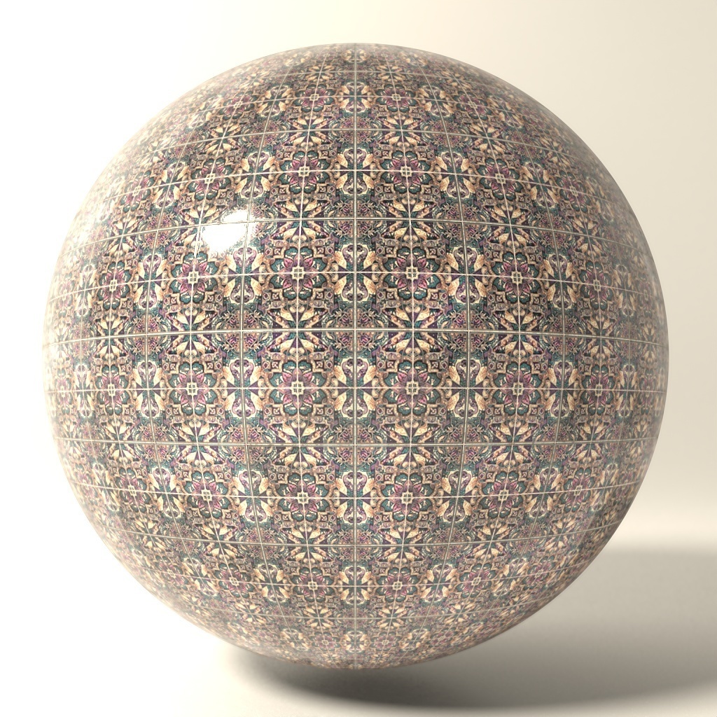 フロアタイルテクスチャ10種類パック