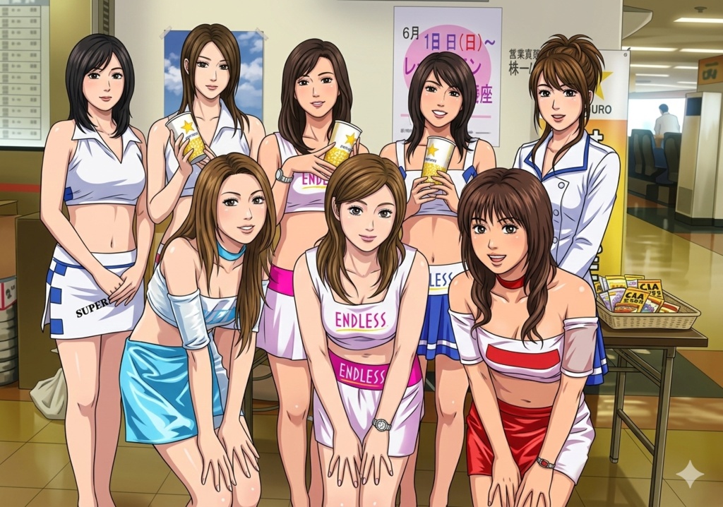 異文化体験ツアー(レースクイーン編)