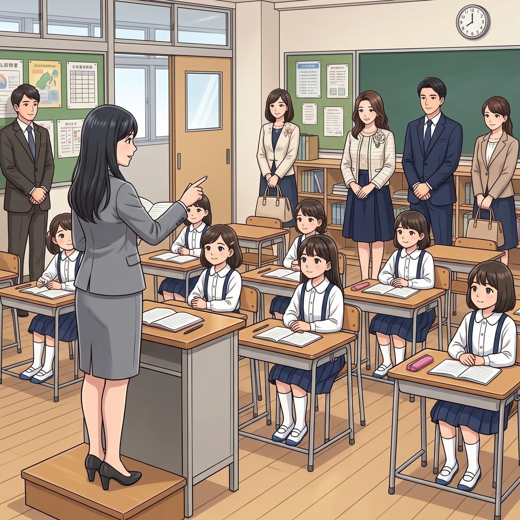 授業参観サプライズ！