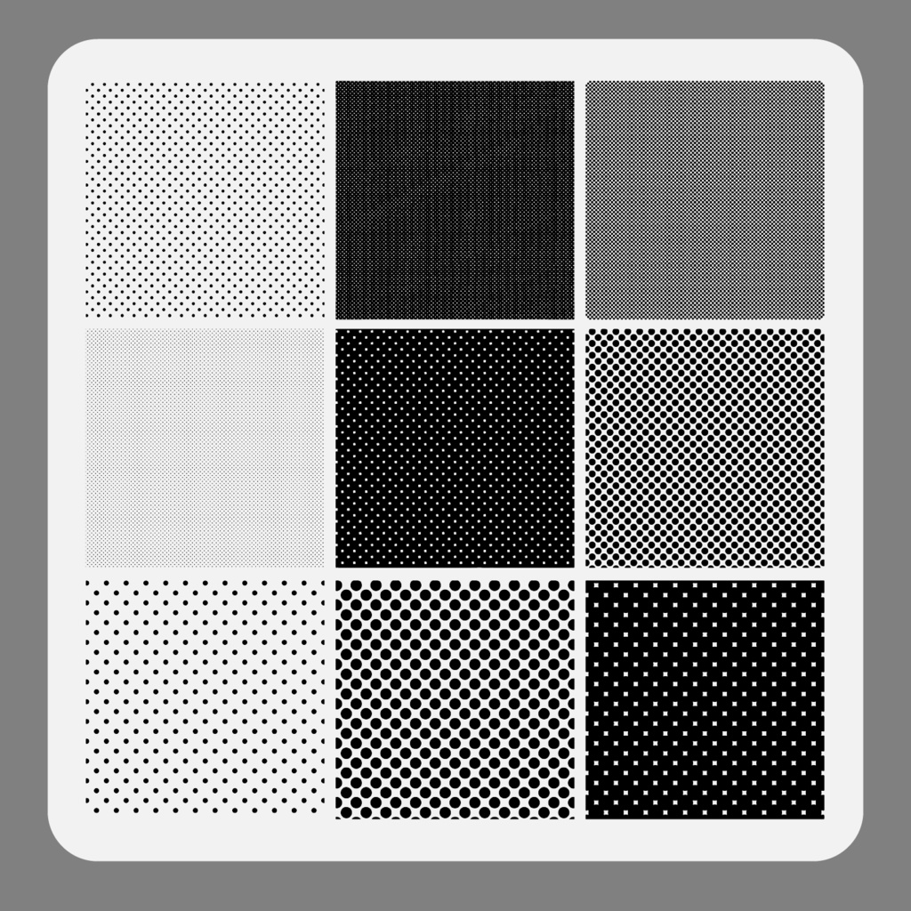 【無料】ハーフトーン【装飾素材】