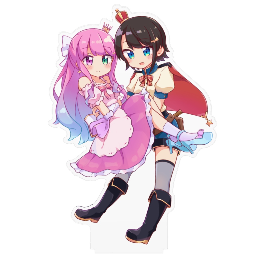 【非公式】スバルーナお姫様と王子様アクリルスタンド