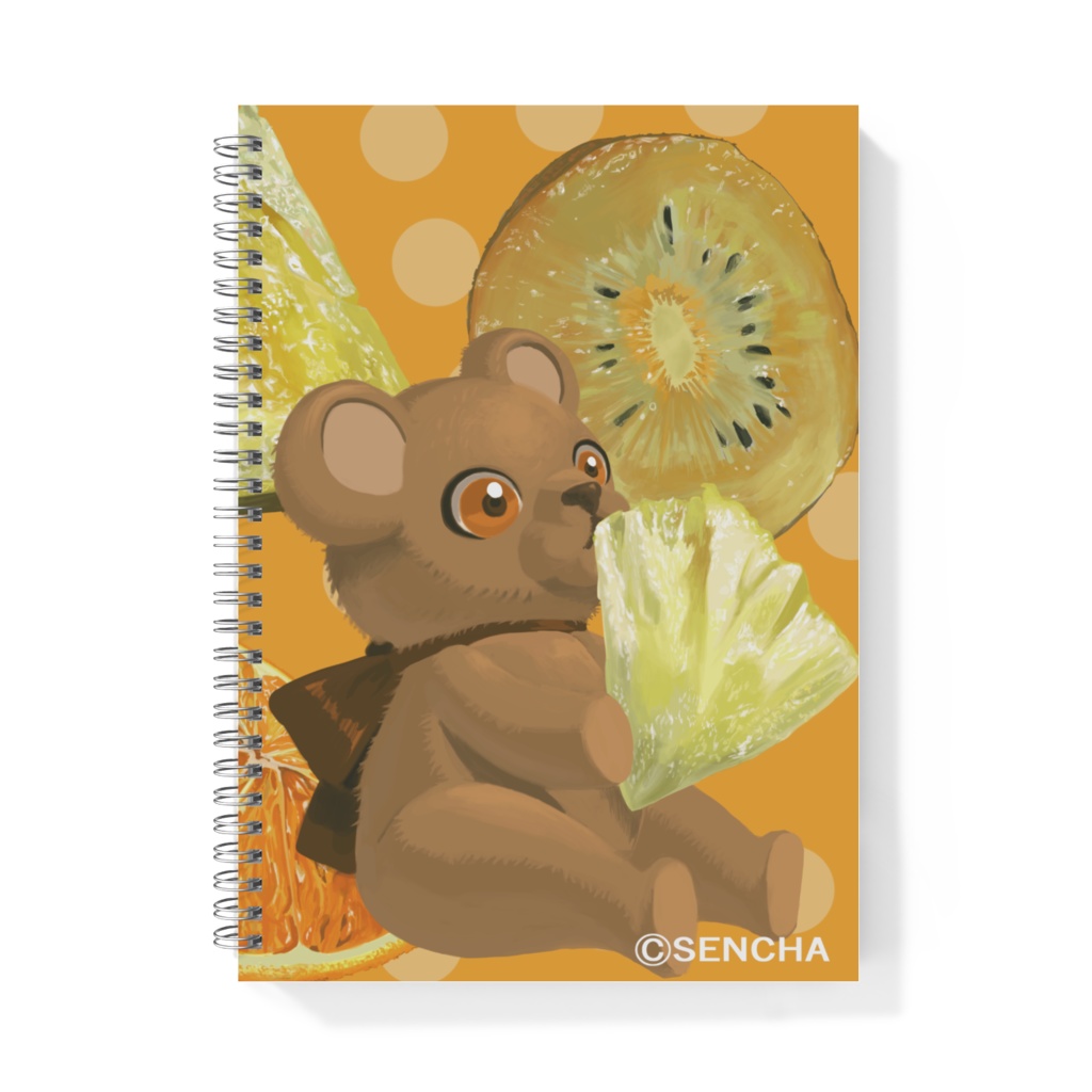 煎茶くまのリングノート