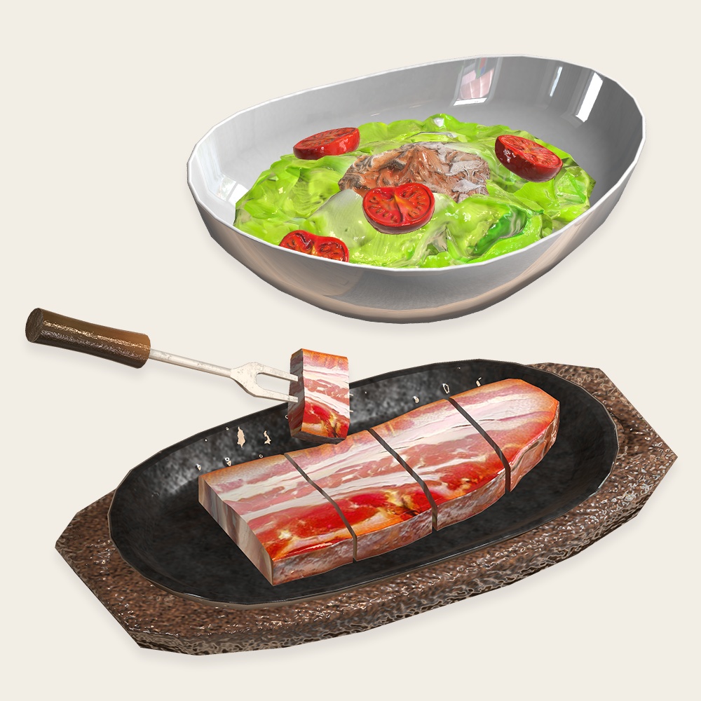 🥓ベーコン・ベーコン節のせサラダ【FUTURE 20th SQUARE】
