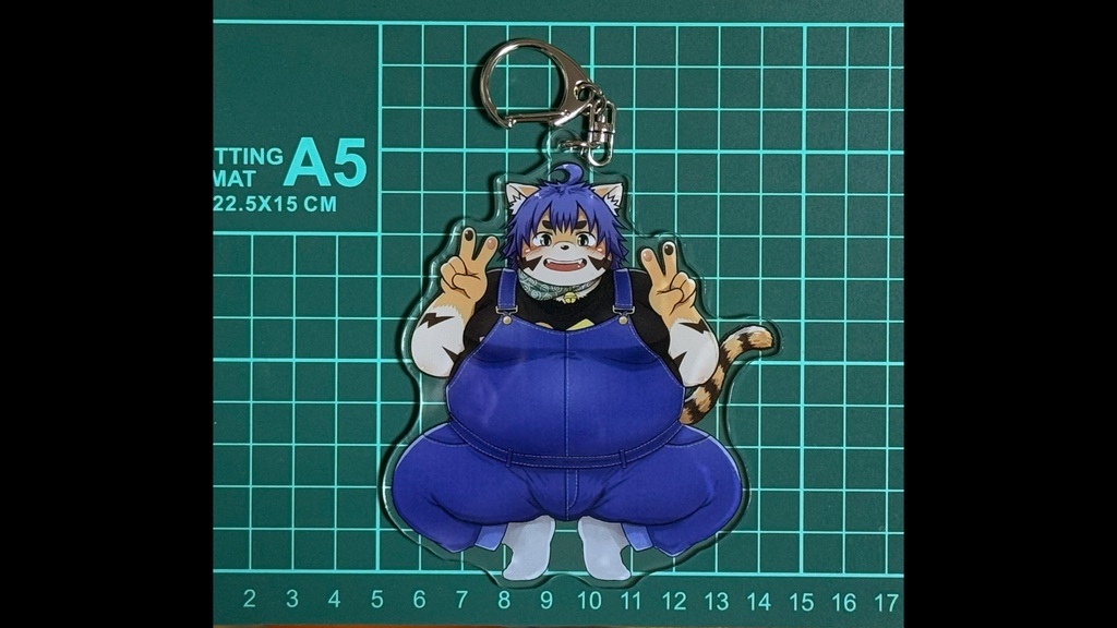 猫酪真珠4周年アクキー