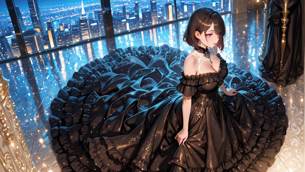 悠さんモデル　ウェディングドレス　横長画面70枚セット