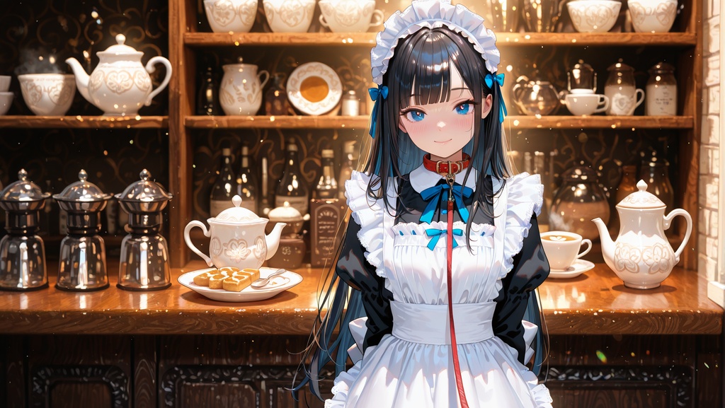 ちさきさんキャラ　メイド姿　PC用壁紙58枚セット
